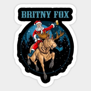 BRITNY FOX BAND Sticker